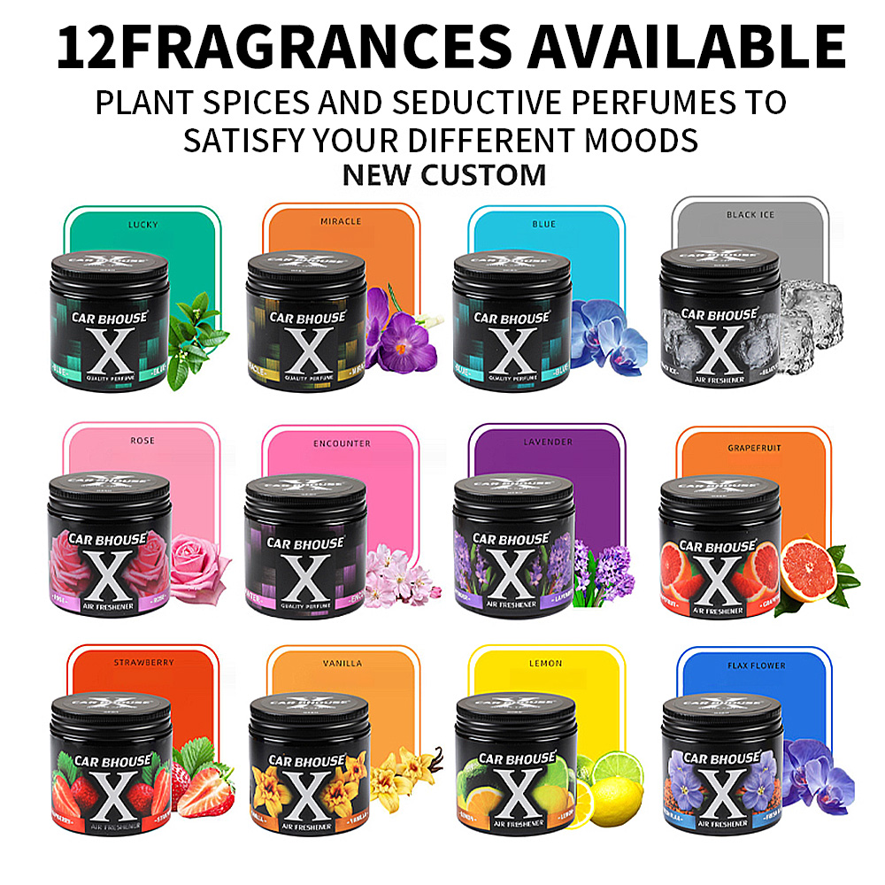 Odor Eliminator Car - 1PS Car Air Freshener Solid Cologne