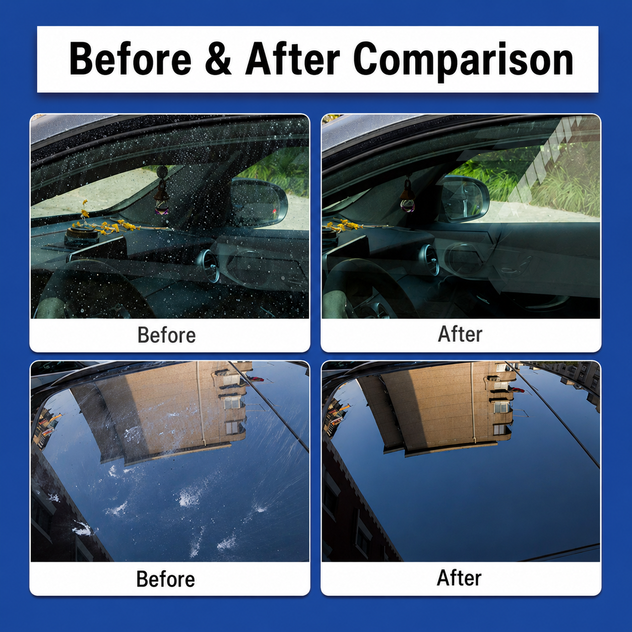 Ammonia-Free Streak-Free Glass - Glass Cleaner Streak บทวิจารณ์และราคา