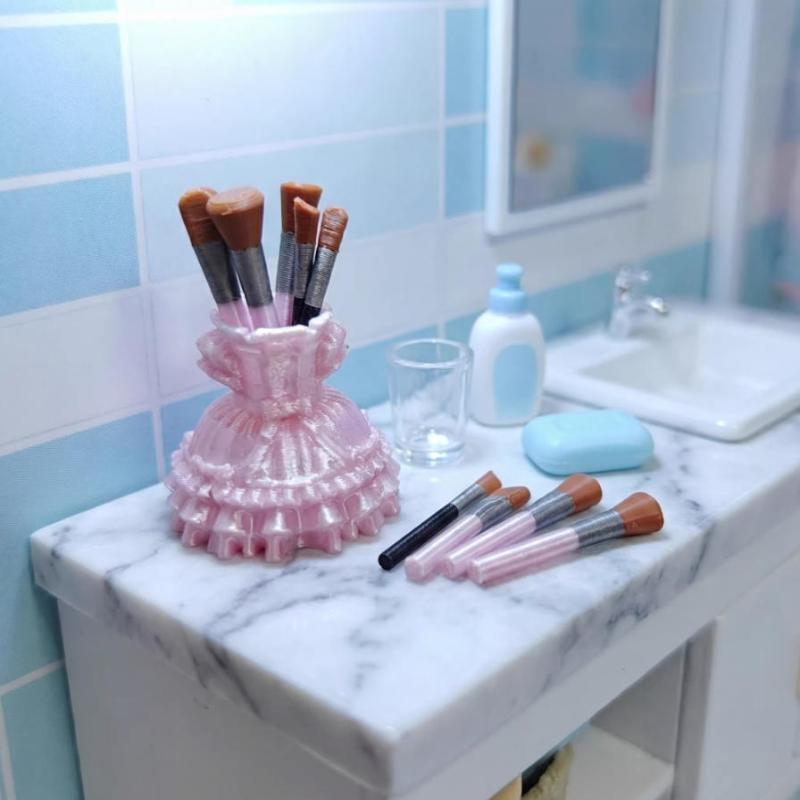 1 Set Makeup Brush Model Scene - Detailing Brush Set บทวิจารณ์และราคา