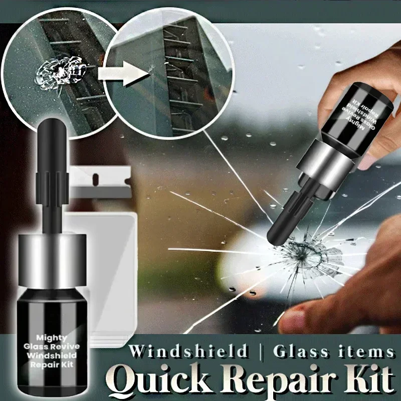 Car Windshield Cracked Repair  - Glass Cleaner Streak บทวิจารณ์และราคา