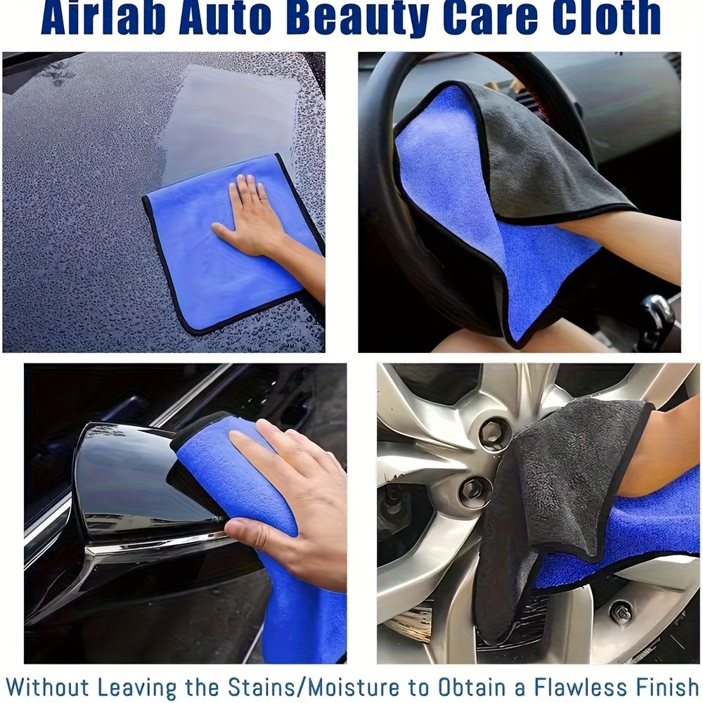 1-10pcs Microfiber Car Cleanin - Microfiber Towel Detailing บทวิจารณ์และราคา