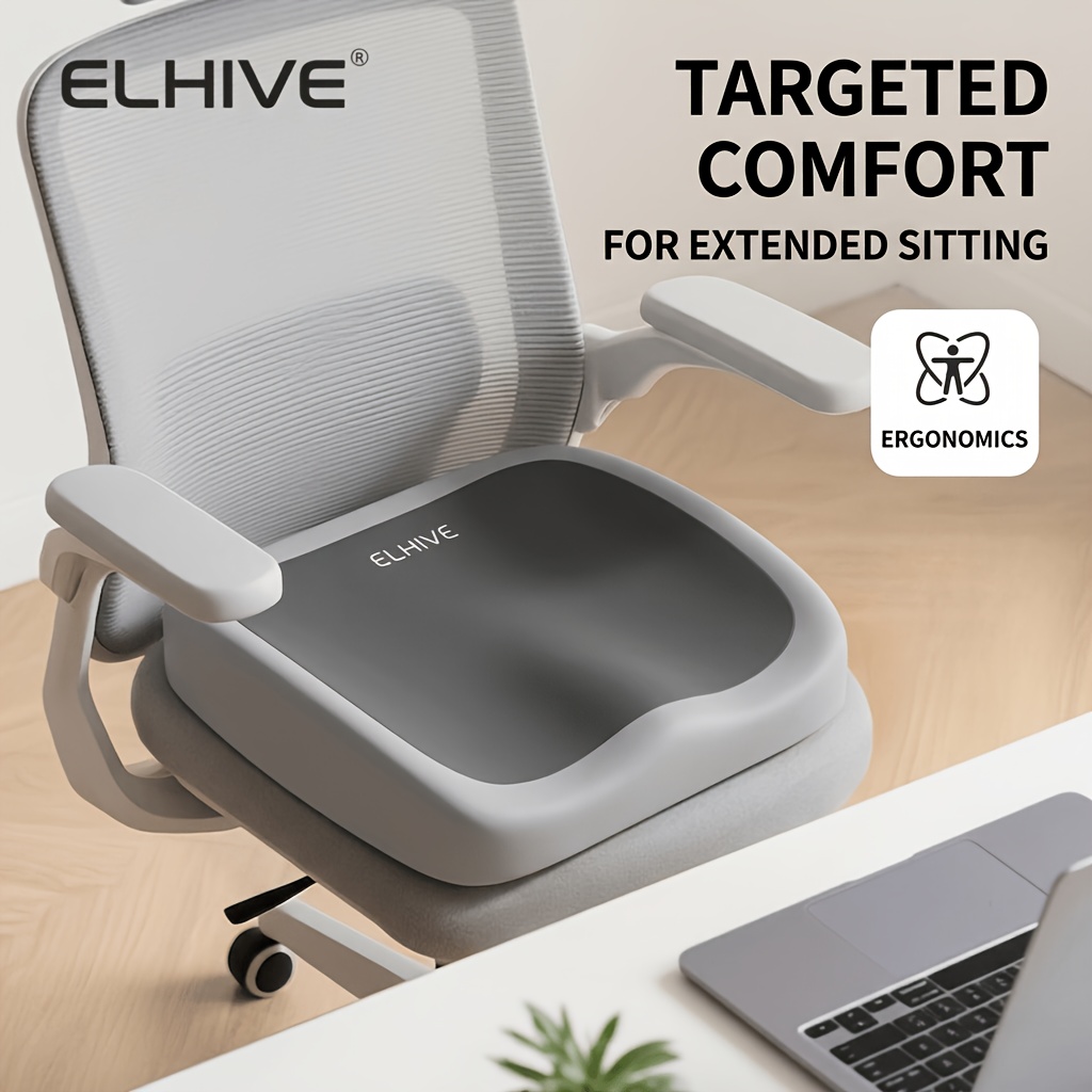1Pc Ergonomic Memory Foam Seat - Seat Cleaner Fabric บทวิจารณ์และราคา