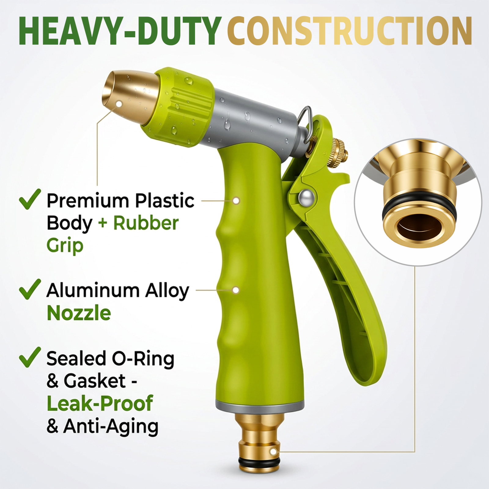 Garden Hose Nozzle Practical H - Car Shampoo Ph บทวิจารณ์และราคา