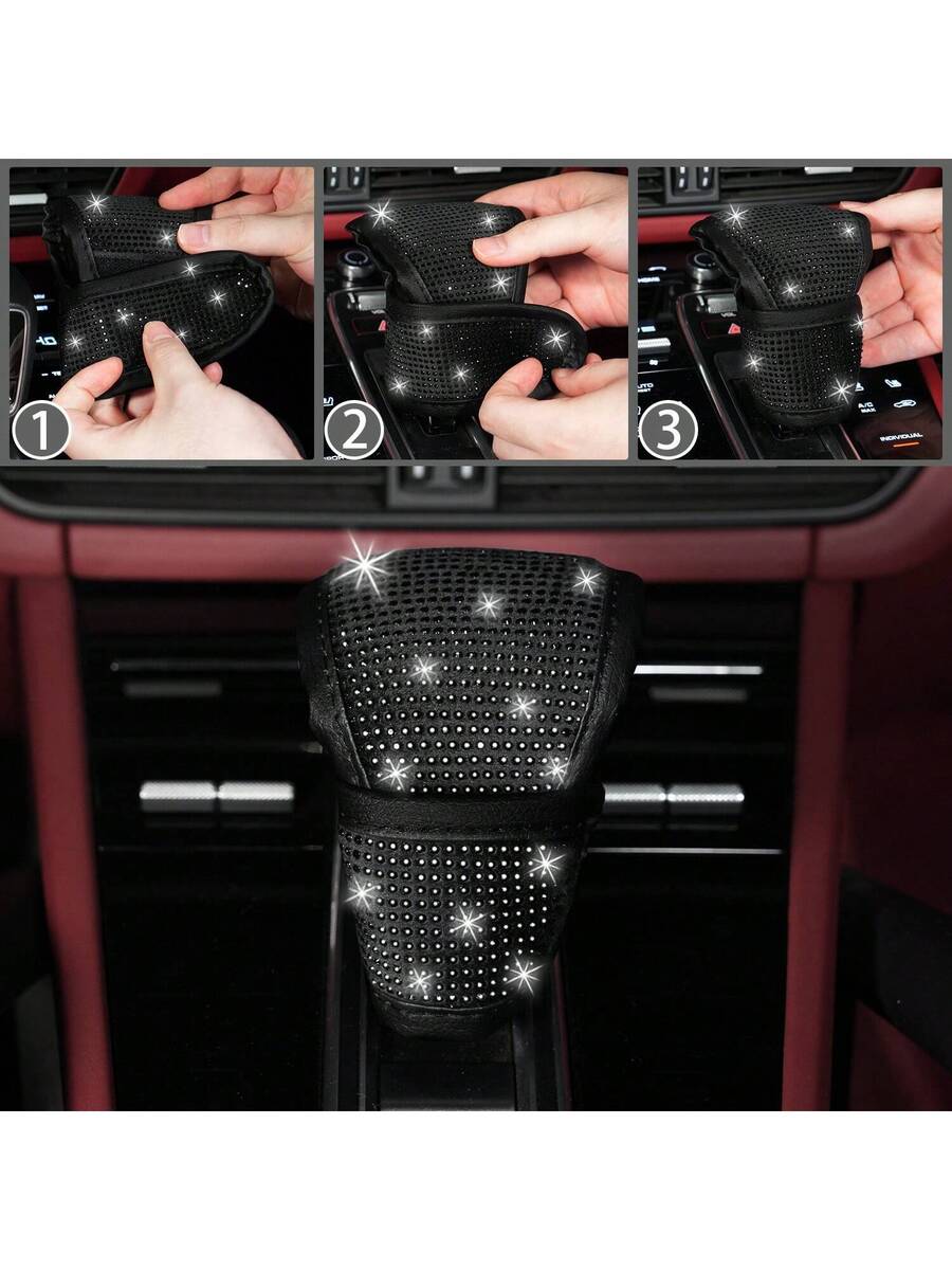 Bling Car Floor Mats Set With  - Dirt Brush Interior บทวิจารณ์และราคา