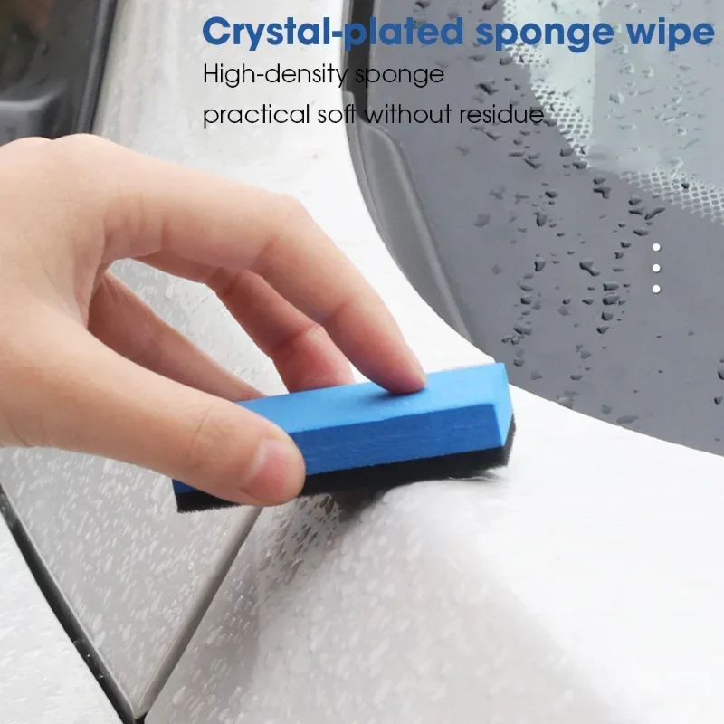 Car Glass Nano Wax Coat Sponge - Car Wax Ceramic Coating บทวิจารณ์และราคา