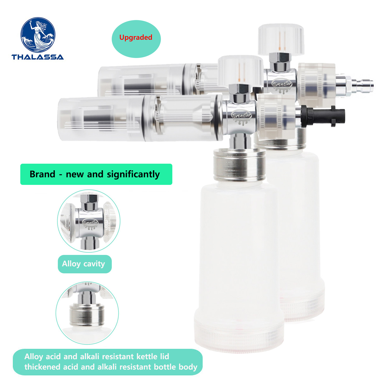 Foam Spray Gun Adjustable 100m - Foam Cannon Car Wash บทวิจารณ์และราคา