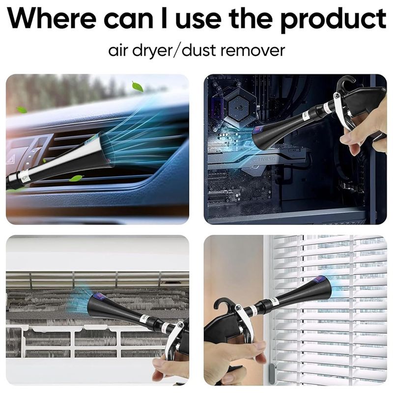 Tornado Car Cleaning-Gun, Air  - Dryer Car Blower บทวิจารณ์และราคา