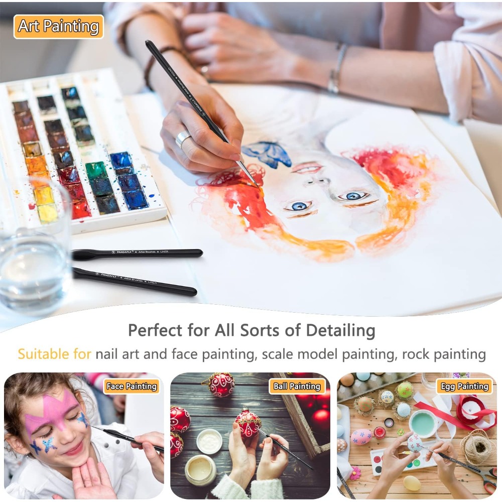 Professional Detail Paint Brus - Detailing Brush Set บทวิจารณ์และราคา