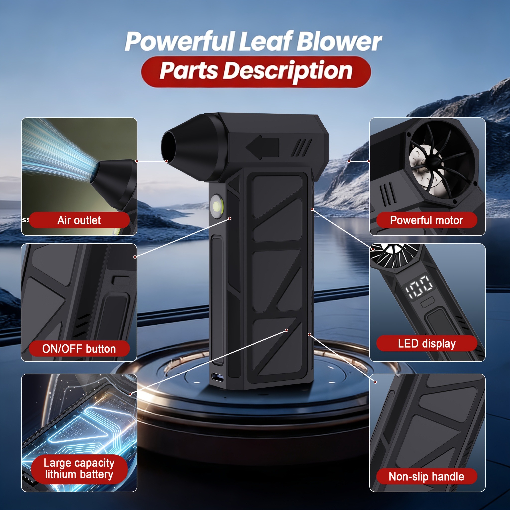 Blower for car cleaning  Compr - Dryer Car Blower บทวิจารณ์และราคา