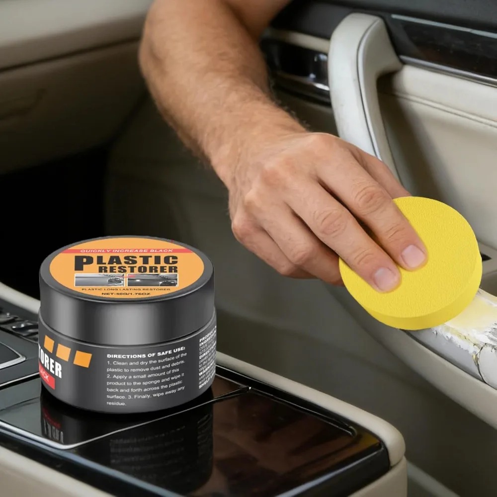 Leather Restorer And Black Pla - Leather Cleaner Interior บทวิจารณ์และราคา