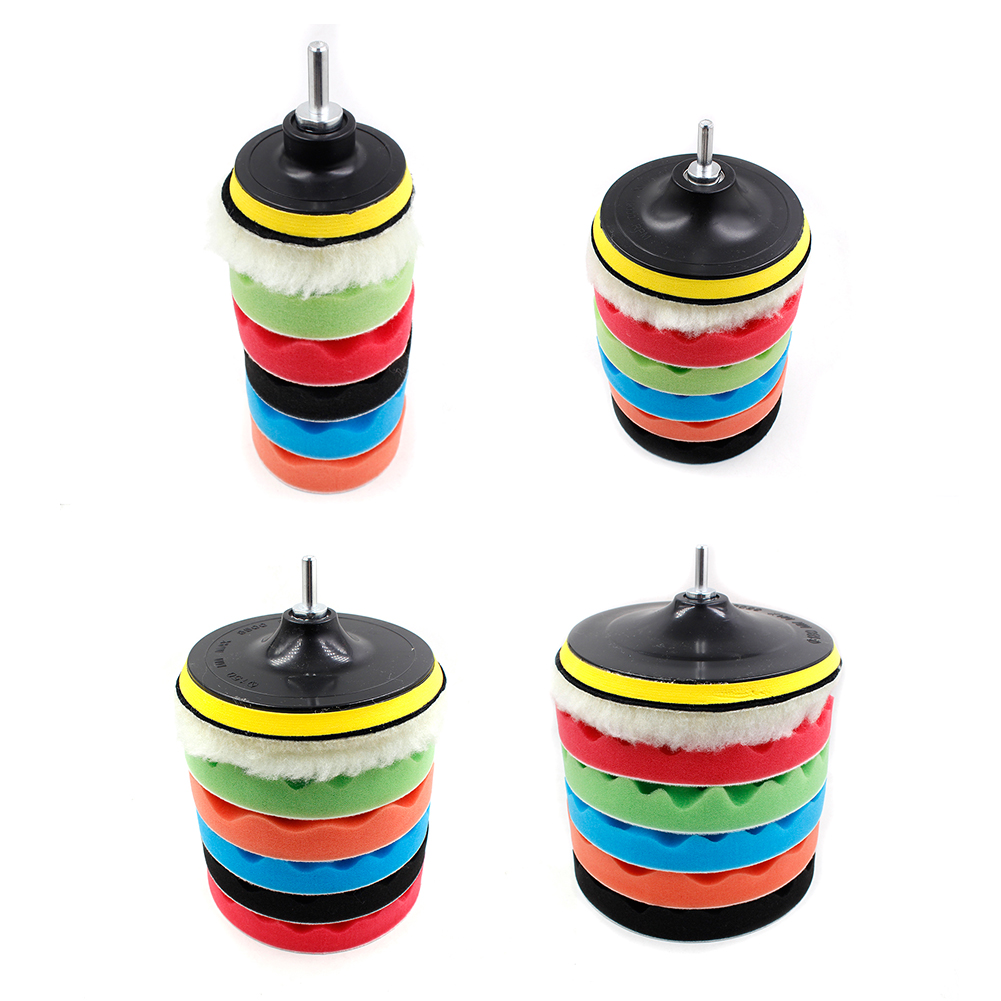 8Pcs/Set Polishing Pad Sponge  - Polish Pad Set Buffer บทวิจารณ์และราคา