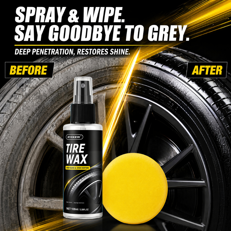 Tire Shine Spray, Long Lasting - Tire Shine Spray Sealant บทวิจารณ์และราคา