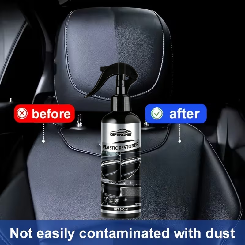 300ml Long-Lasting Plastic Res - Trim Restorer Plastic บทวิจารณ์และราคา