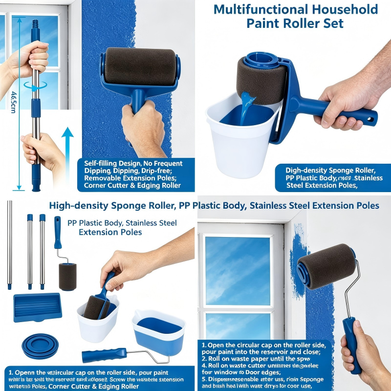 Professional DIY Home Painting - Detailing Brush Set บทวิจารณ์และราคา