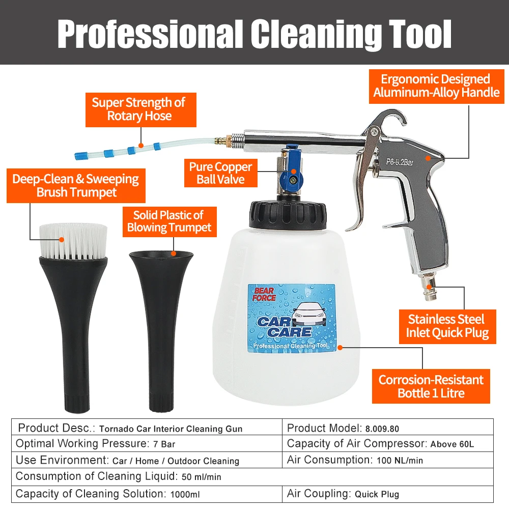 Tornado Pneumatic Air Foam Gun - Pressure Washer Foam Gun บทวิจารณ์และราคา