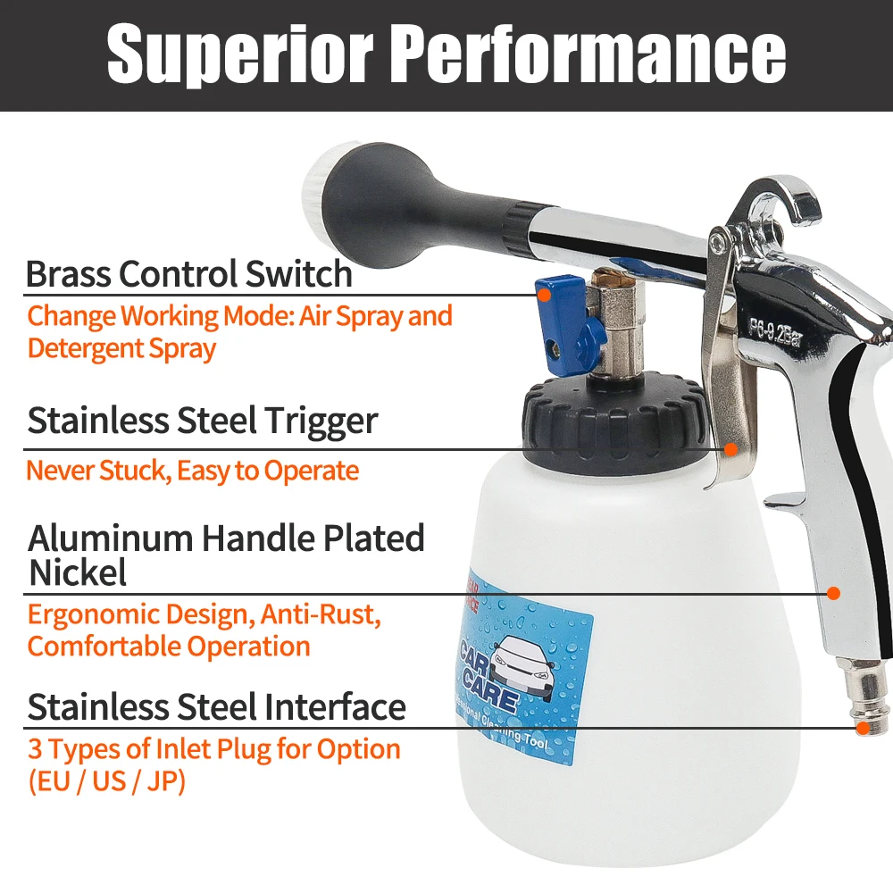 Tornado Pneumatic Air Foam Gun - Pressure Washer Foam Gun บทวิจารณ์และราคา