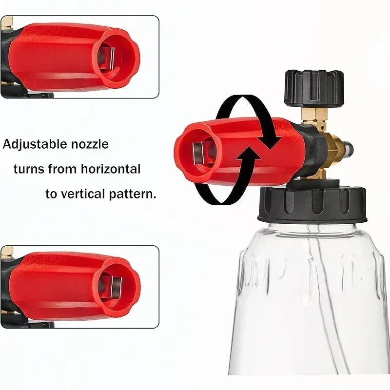 Adjustable Snow Foam Lance 1L  - Foam Cannon Car Wash บทวิจารณ์และราคา