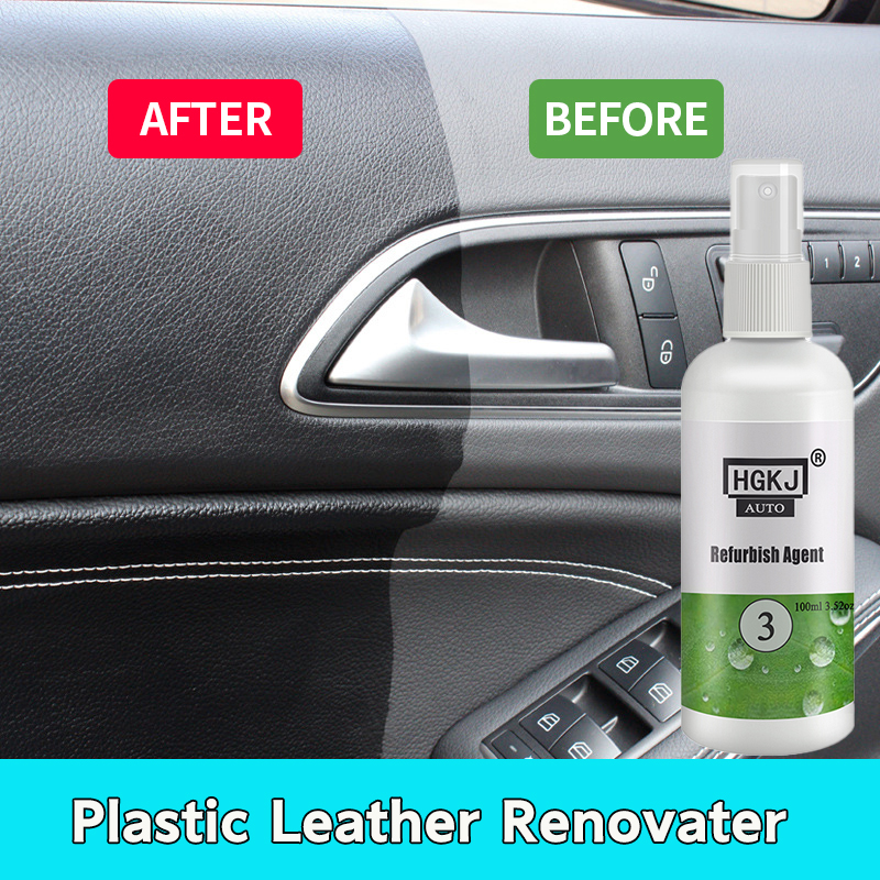 Plastic Leather Renovater Car  - Seat Cleaner Fabric บทวิจารณ์และราคา