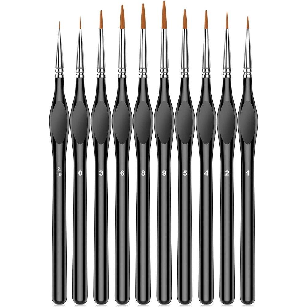 Professional Micro Paint Brush - Detailing Brush Set บทวิจารณ์และราคา
