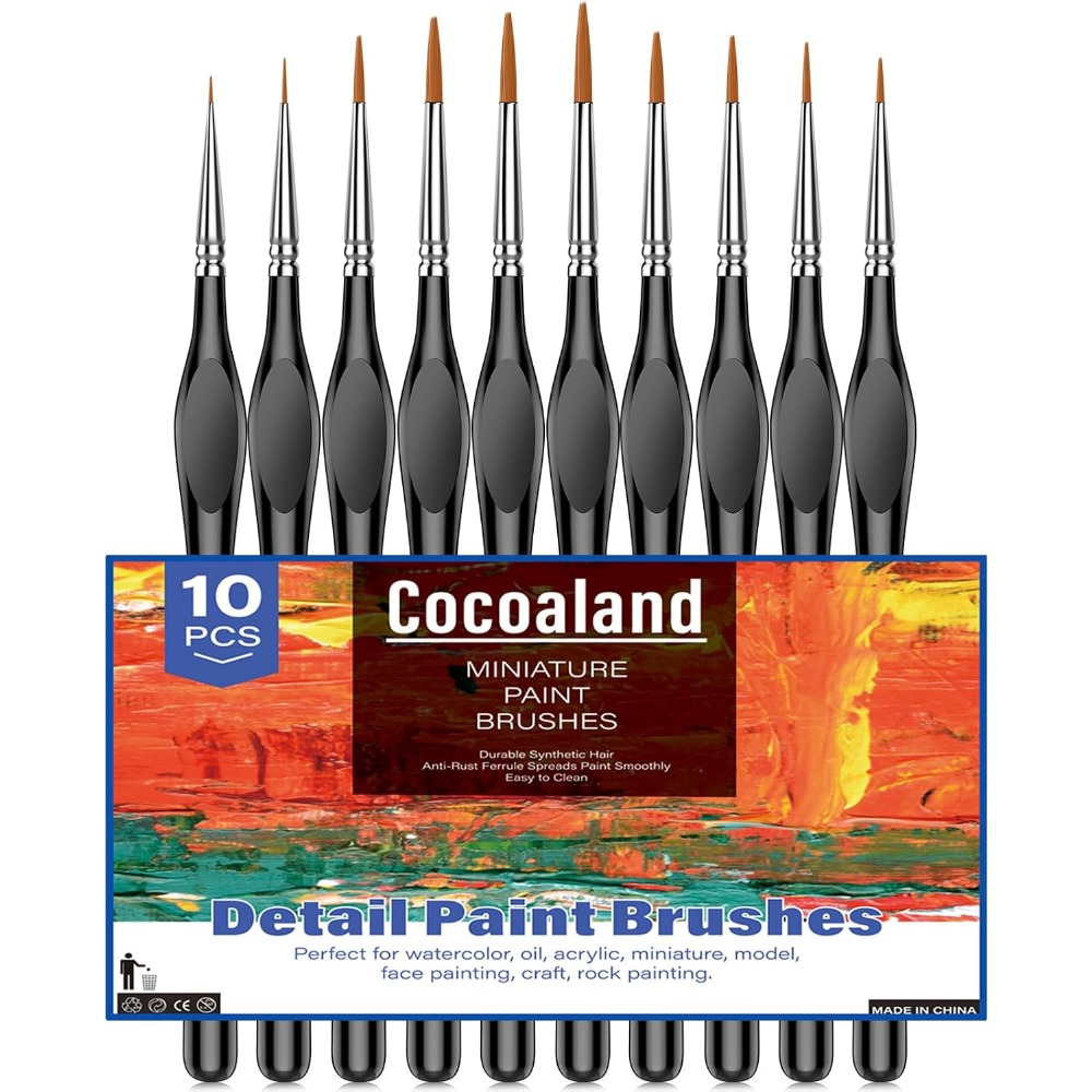 Professional Micro Paint Brush - Detailing Brush Set บทวิจารณ์และราคา
