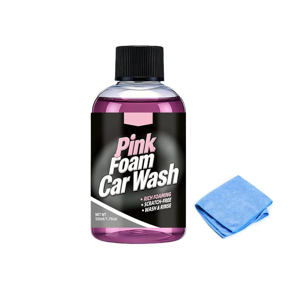 50ml Foam Car Wash Liquid Rich - Microfiber Towel Detailing บทวิจารณ์และราคา