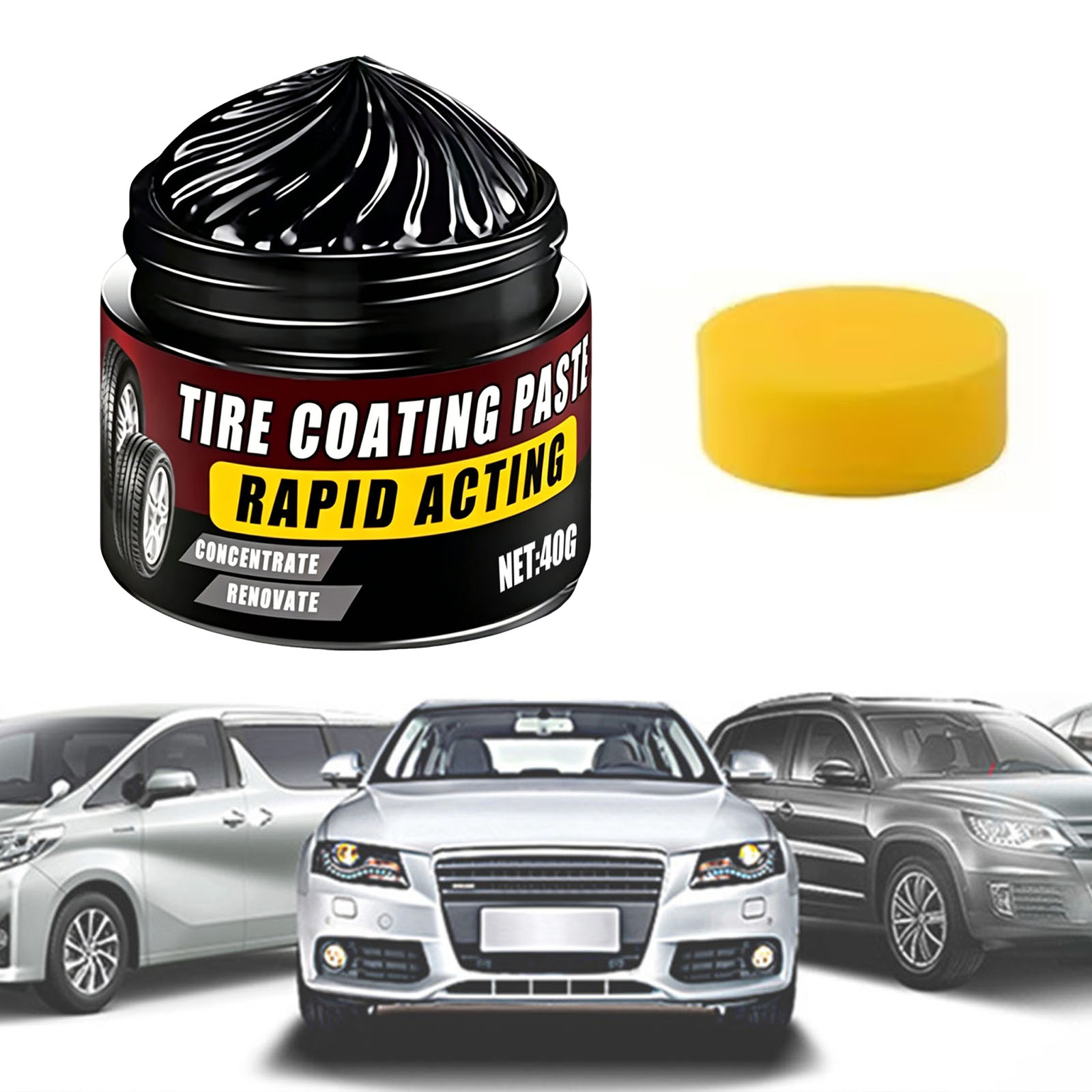 Tire Coating UV Protection Car - Trim Restorer Plastic บทวิจารณ์และราคา