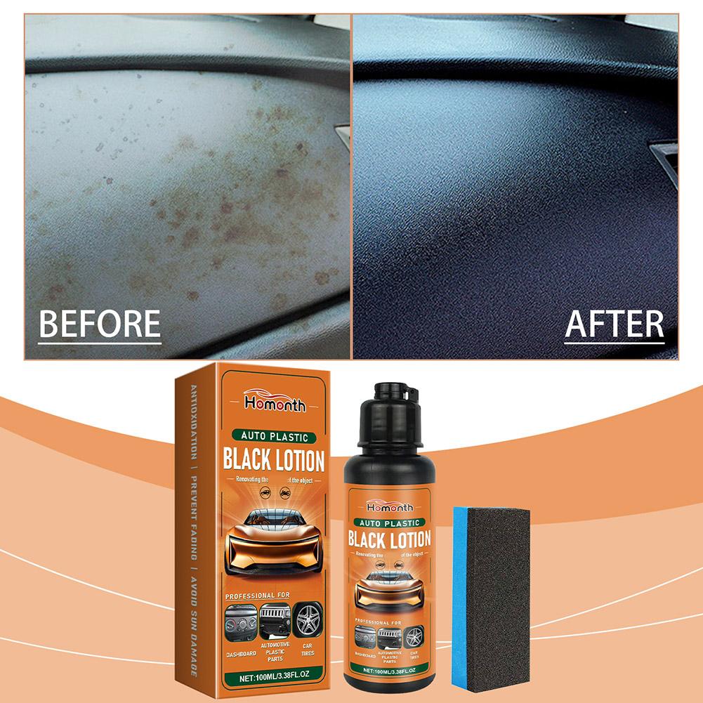 100ml Auto Plastic Black Lotio - Trim Restorer Plastic บทวิจารณ์และราคา