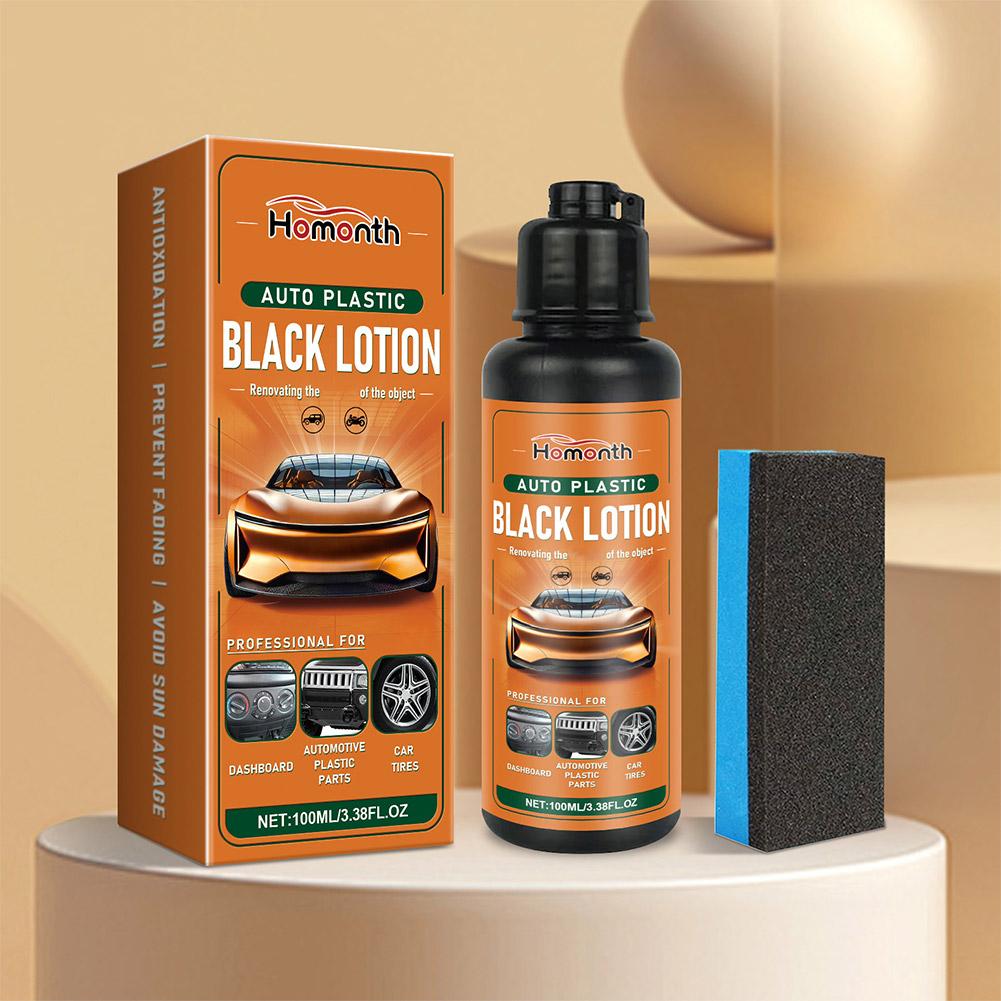 100ml Auto Plastic Black Lotio - Trim Restorer Plastic บทวิจารณ์และราคา
