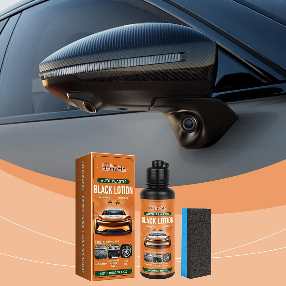 100ml Auto Plastic Black Lotio - Trim Restorer Plastic บทวิจารณ์และราคา