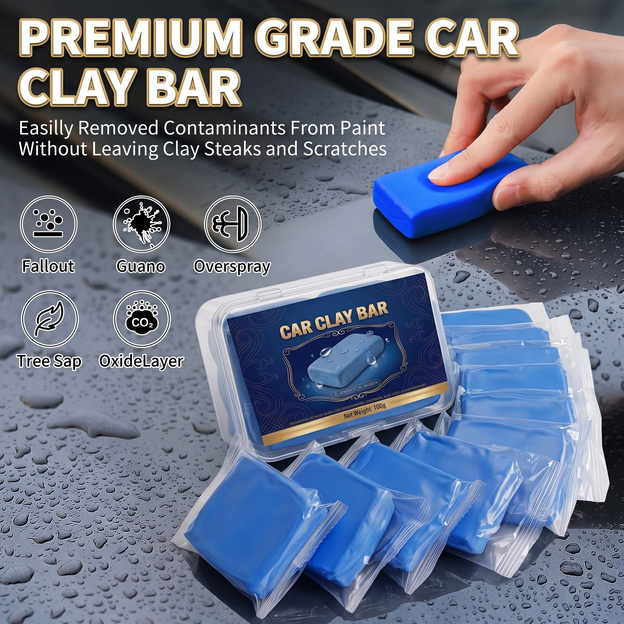 Professional Car Clay Bar for  - Clay Bar Lubricant บทวิจารณ์และราคา