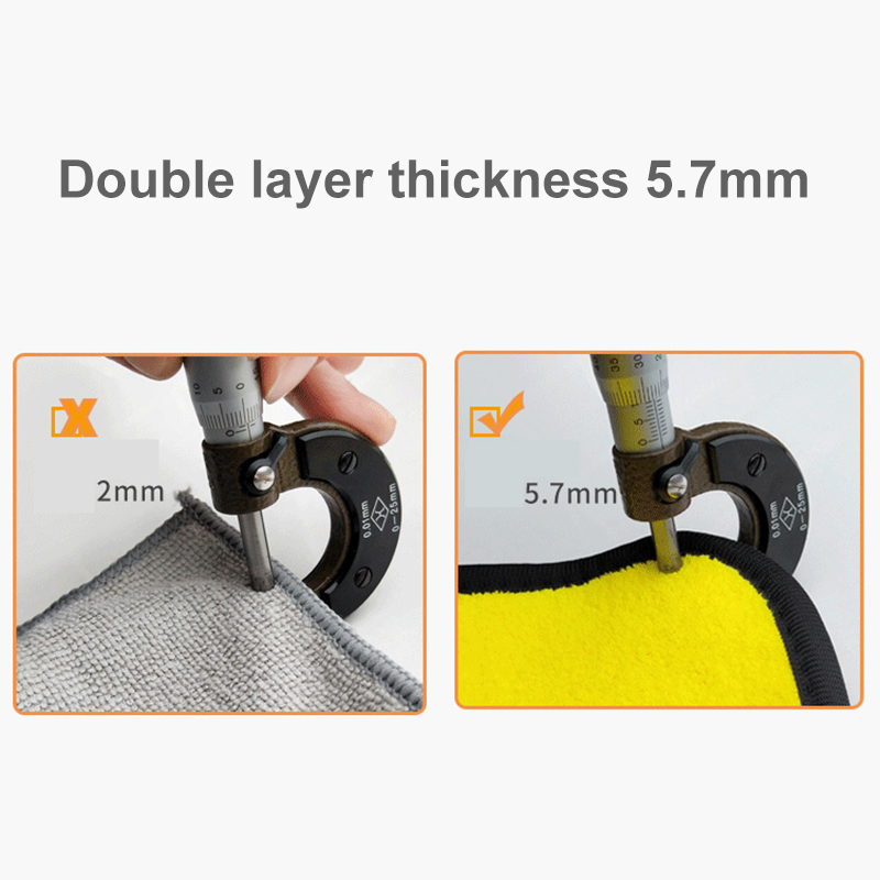 30x30/40/60CM Car Wash Microfi - Interior Detailing Kit บทวิจารณ์และราคา